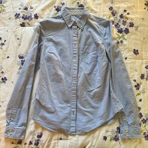 Pale Blue Button Down 100% Cotton